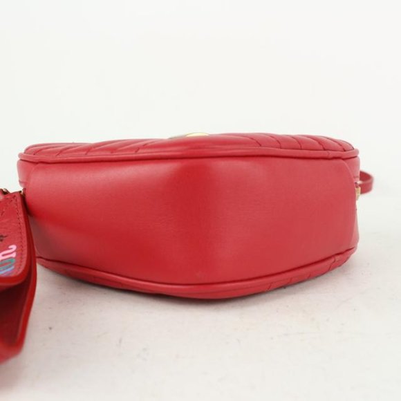 Louis Vuitton Limited Edition Red Quilted Leather - Picture 7 of 12